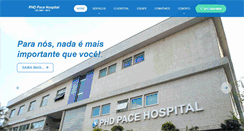 Desktop Screenshot of phdpacehospital.com.br